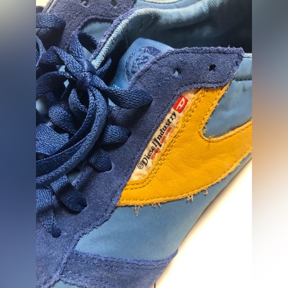 Diesel y2k blue sneakers - Picture 4 of 11